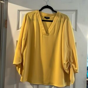 Alfani Yellow Women's Blouse